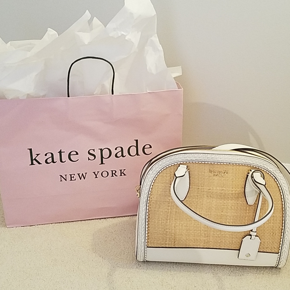 NWT Kate Spade Large Dome Satchel Crossbody Bag